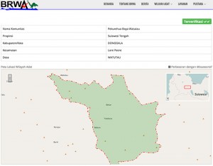 Registrasi dan Verifikasi 30 Wilayah Adat di Sulawesi Tengah