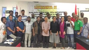 Lokakarya ke-4 Basis Data Spasial Peta-Peta Partisipatif Masyarakat Hukum Adat di Papua Barat