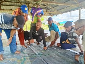 The Jayapura Indigenous People Task Force (GTMA) Jointly with the Indigenous People were set forth a Customary Land Mapping Activities