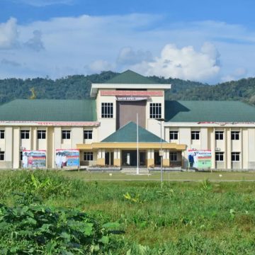 Kantor Bupati Tambrauw dikeilingi hutan alam yang hampir 80% dengan fungsi konservasi